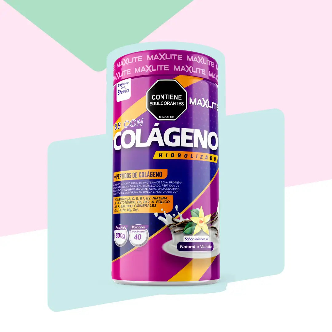 MAXLITE Colágeno Hidrolizado en Péptidos - Fórmula Avanzada 800g
