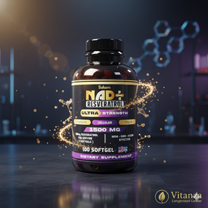 Resveratrol con Precursores de NAD+ - Fórmula de Longevidad Celular