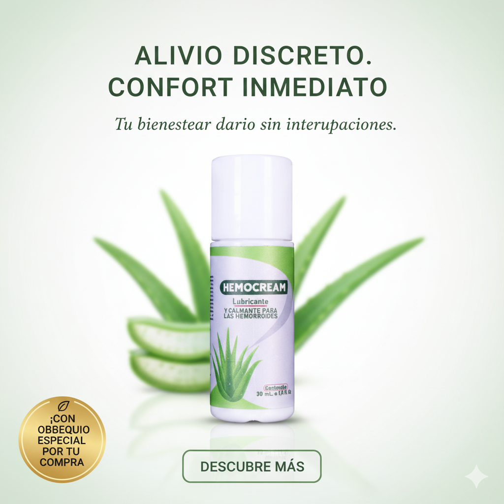 HemoCream - Crema de Alivio para la Zona Perianal