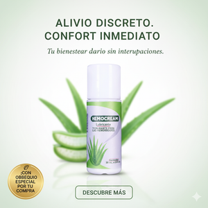 HemoCream - Crema de Alivio para la Zona Perianal