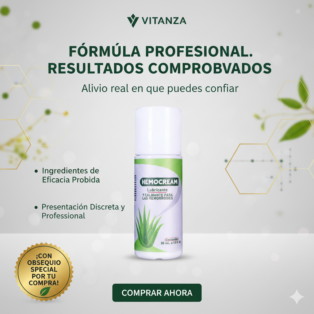 HemoCream - Crema de Alivio para la Zona Perianal