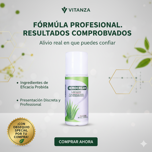 HemoCream - Crema de Alivio para la Zona Perianal