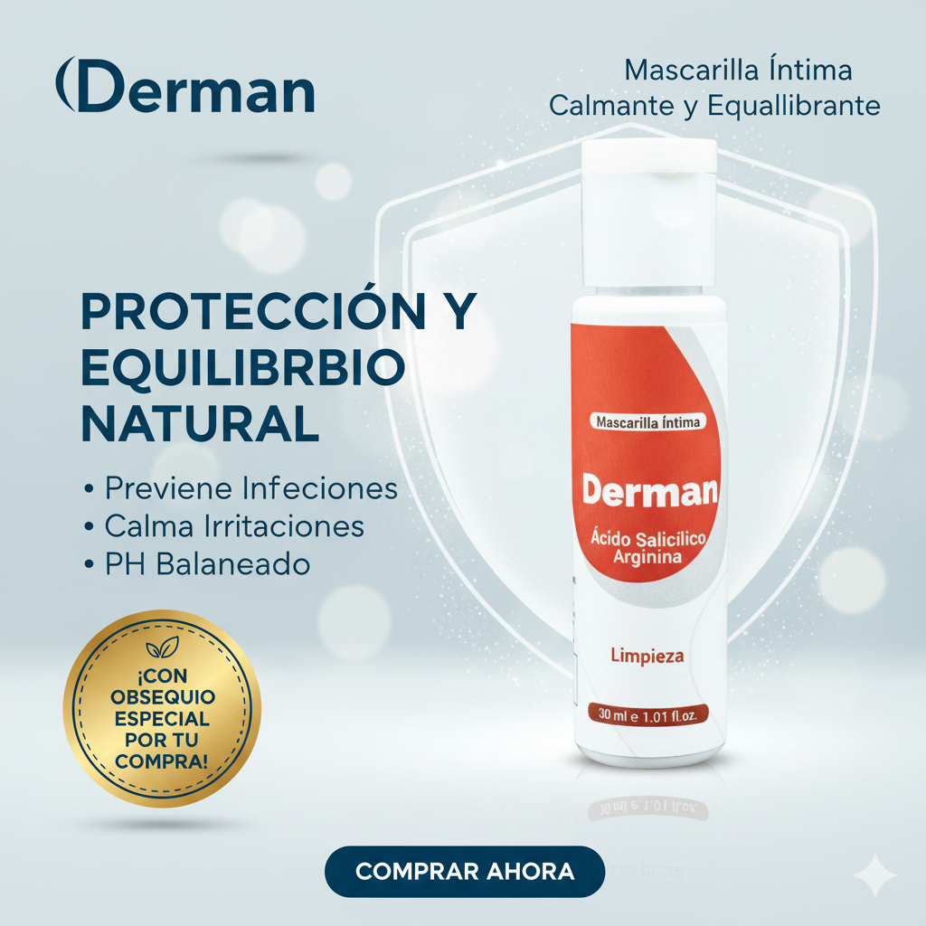 Derman - Mascarilla Íntima Calmante y Equilibrante