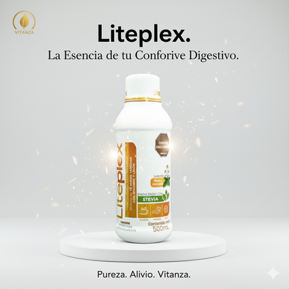 Liteplex - Tónico Metabólico de Té Verde, Jengibre y Limón