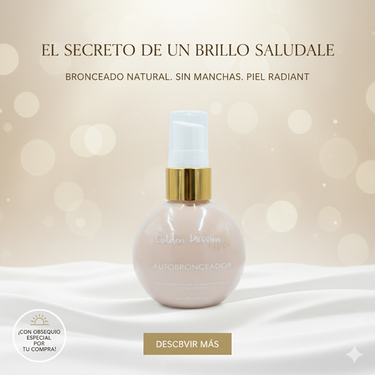 Golden Passion - Mousse Autobronceadora para un Dorado Natural