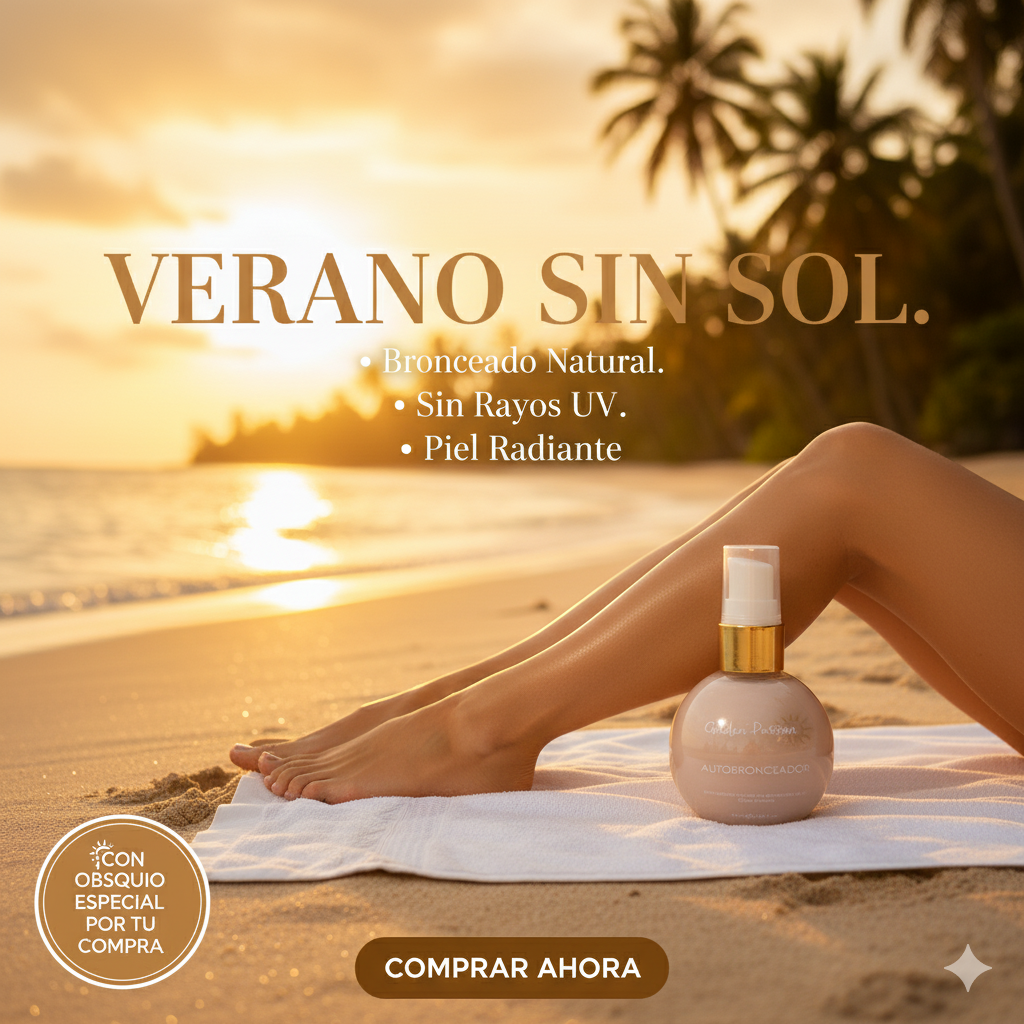 Golden Passion - Mousse Autobronceadora para un Dorado Natural