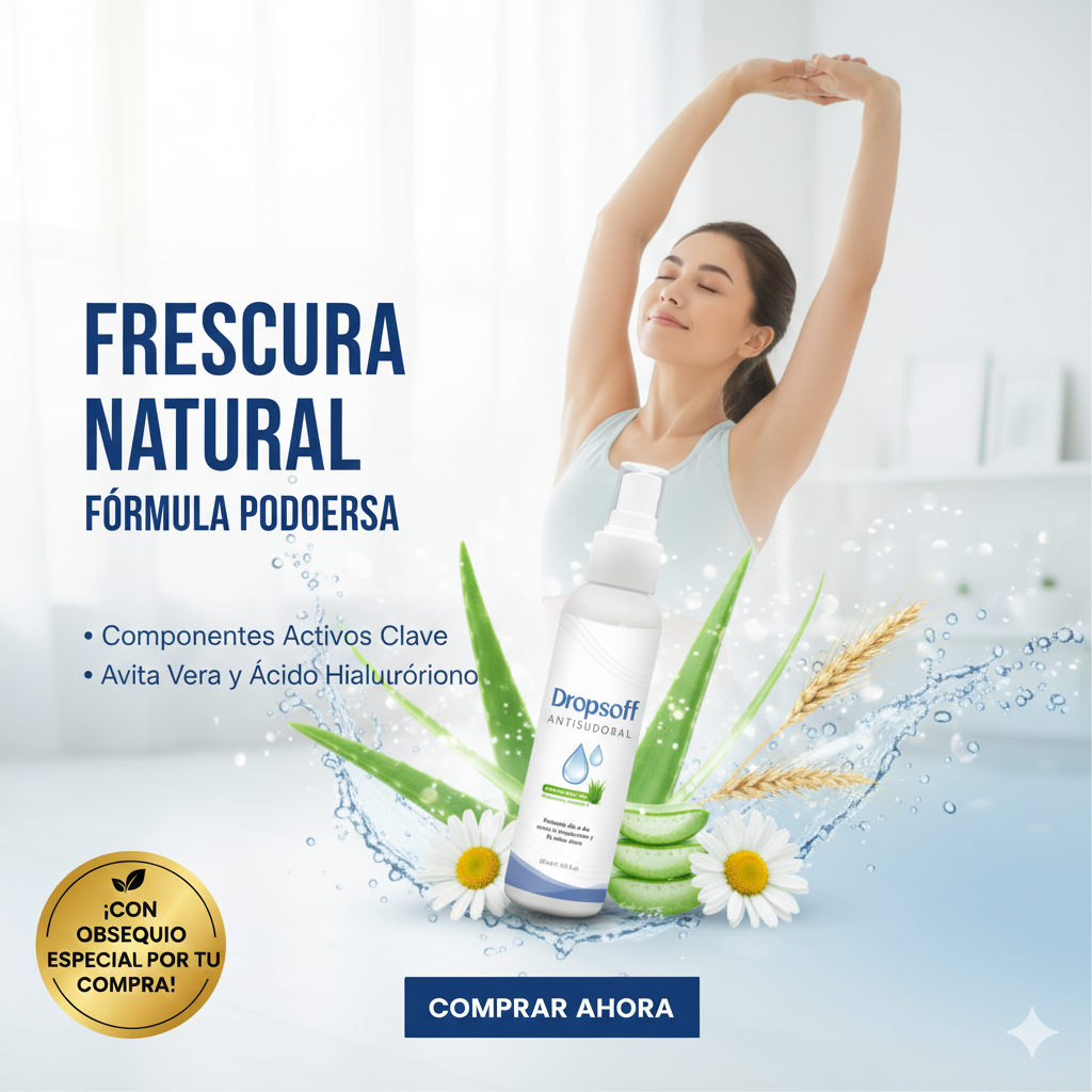 Dropsoff - Antisudoral de Máxima Eficacia y Control Total