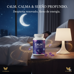 C4LM Gomitas de Magnesio - Energía de Día, Calma de Noche