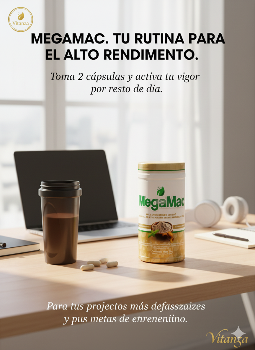 MegaMac - Potenciador de Energía y Vigor Ancestral