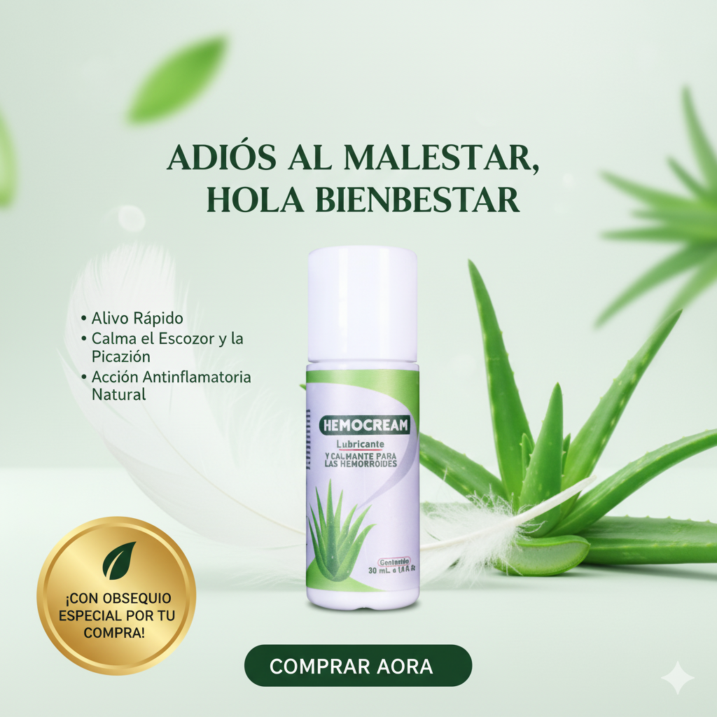 HemoCream - Crema de Alivio para la Zona Perianal