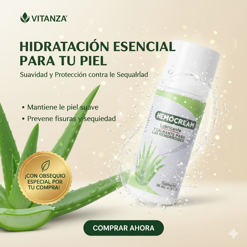HemoCream - Crema de Alivio para la Zona Perianal