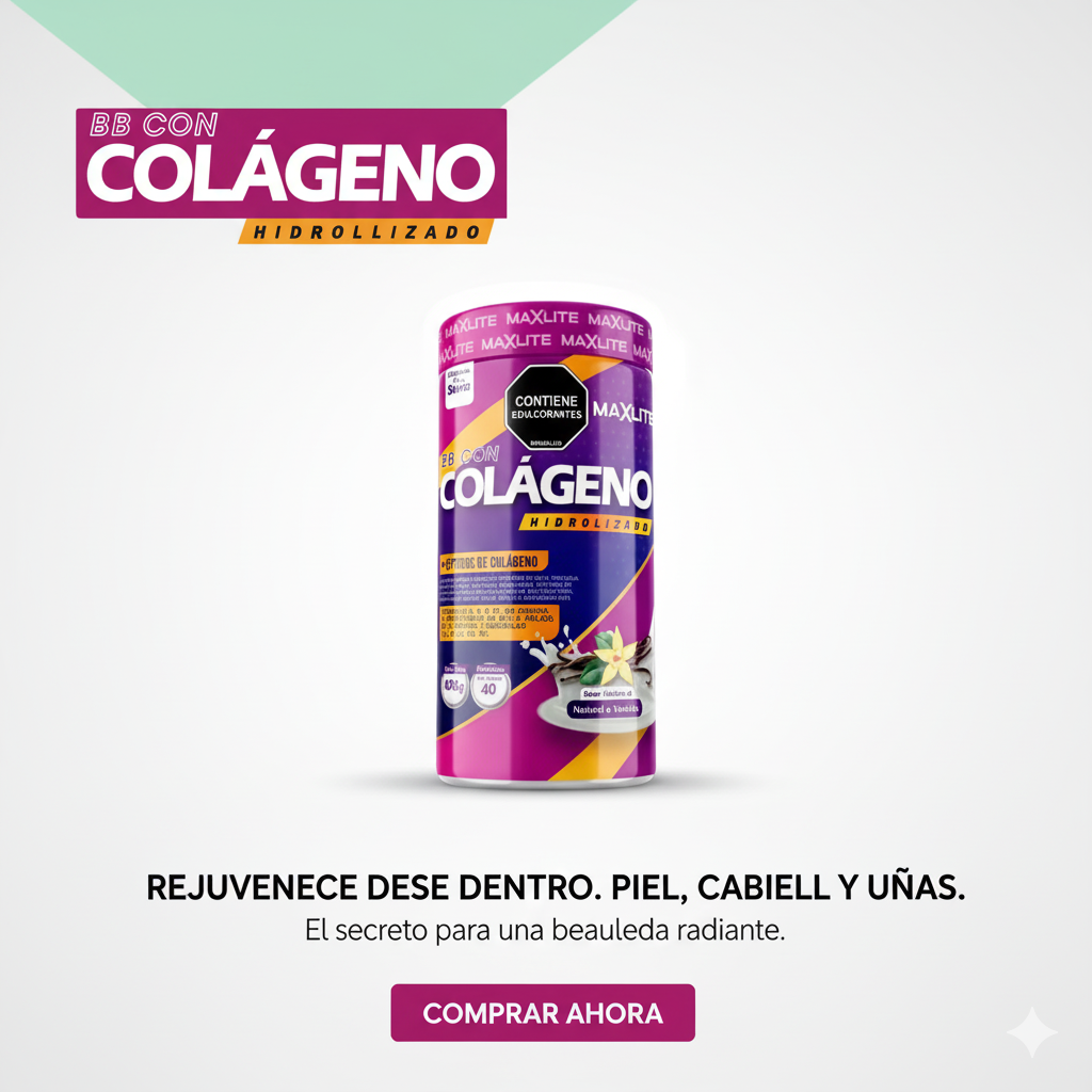 MAXLITE Colágeno Hidrolizado en Péptidos - Fórmula Avanzada 800g