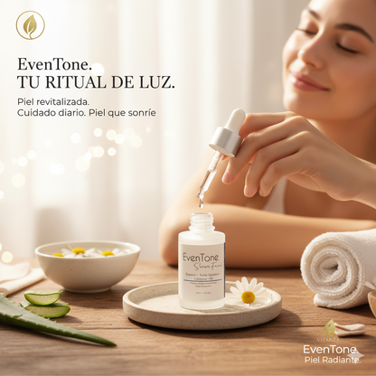Even Tone Serum Facial - Con Retinol, Colágeno y Vitamina C
