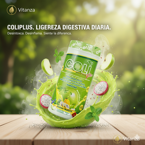Coli Plus Vitanza - Fibra en Polvo para Colon Perezoso y Digestión