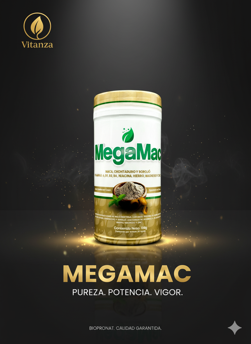MegaMac - Potenciador de Energía y Vigor Ancestral