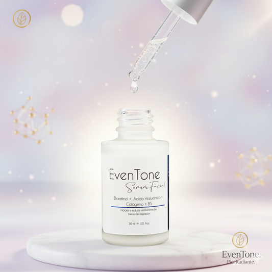 Even Tone Serum Facial - Con Retinol, Colágeno y Vitamina C