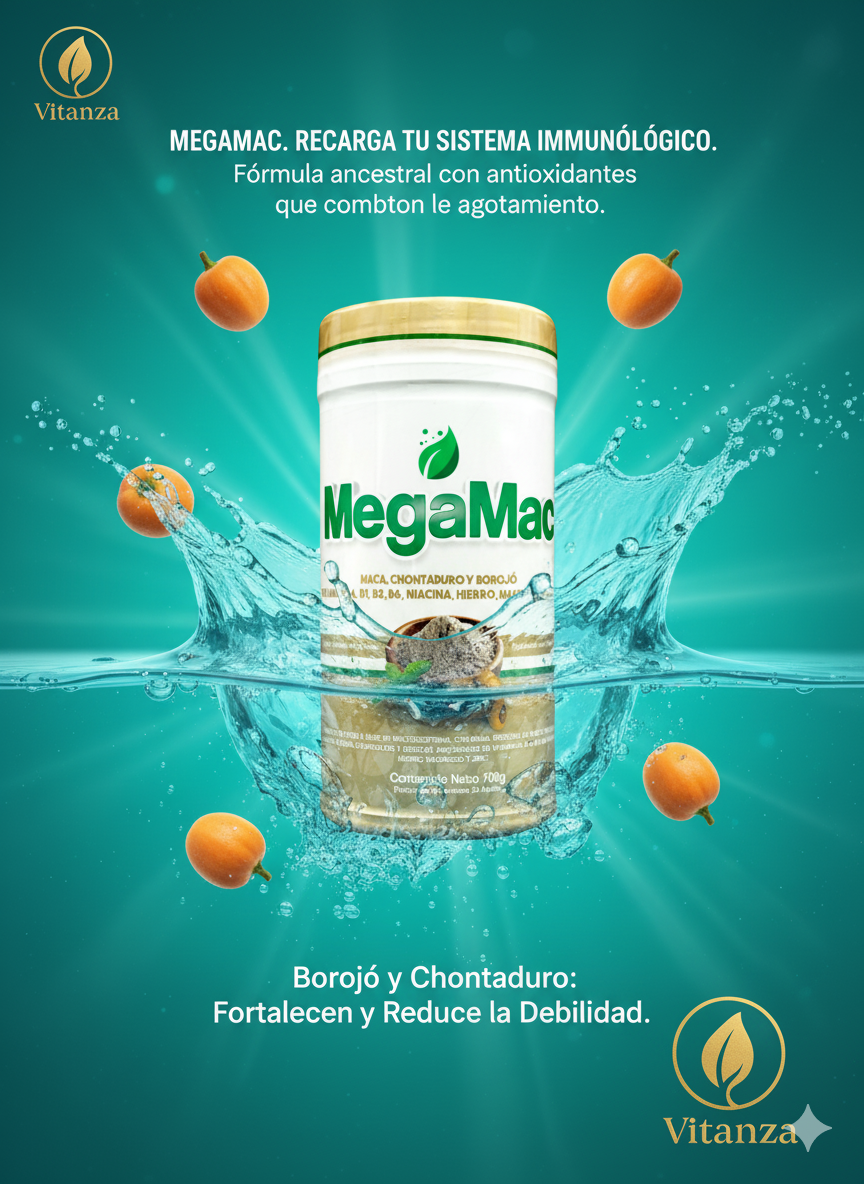 MegaMac - Potenciador de Energía y Vigor Ancestral