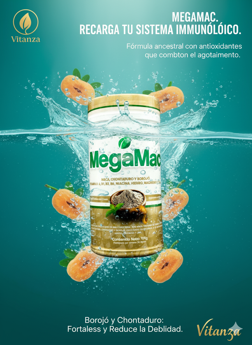 MegaMac - Potenciador de Energía y Vigor Ancestral