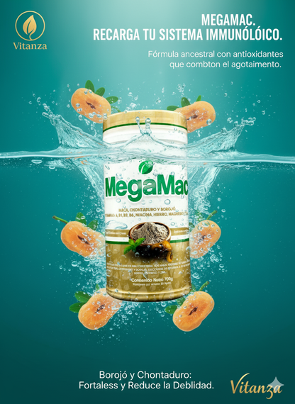 MegaMac - Potenciador de Energía y Vigor Ancestral