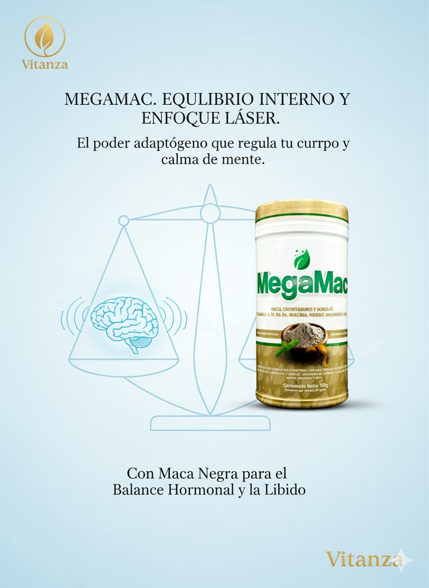 MegaMac - Potenciador de Energía y Vigor Ancestral