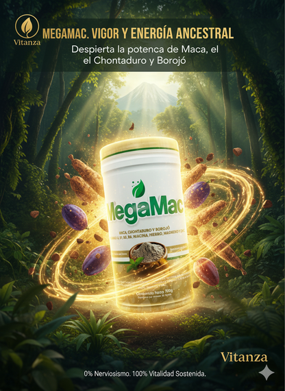 MegaMac - Potenciador de Energía y Vigor Ancestral