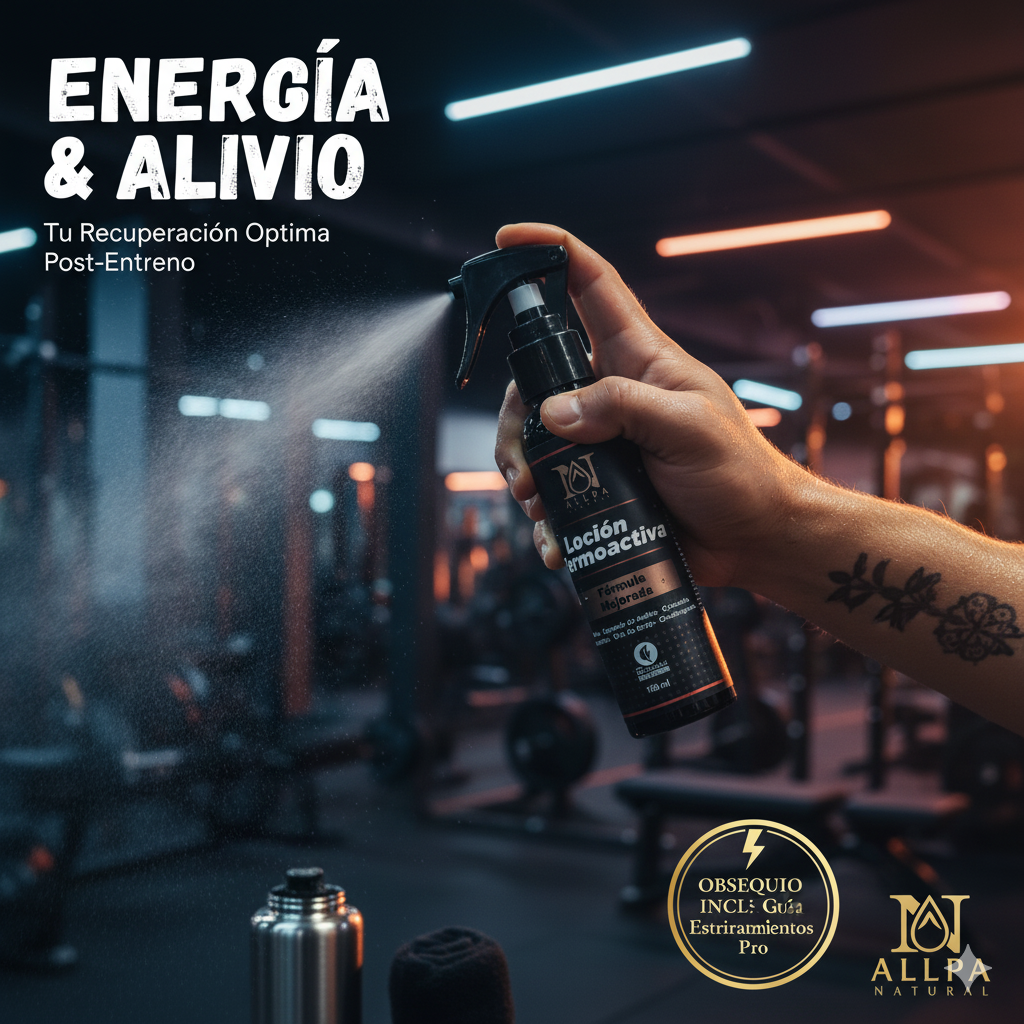 ALLPA - Loción Termoactiva de Alivio Muscular Profundo